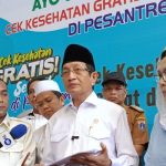 Dimulai Serentak se-Indonesia, Menag Tinjau Langsung Program Cek Kesehatan Gratis di Pesantren